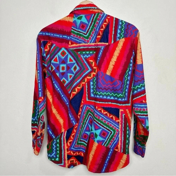 Wrangler Vintage Retro Button Down Rodeo Shirt - Picture 14 of 14